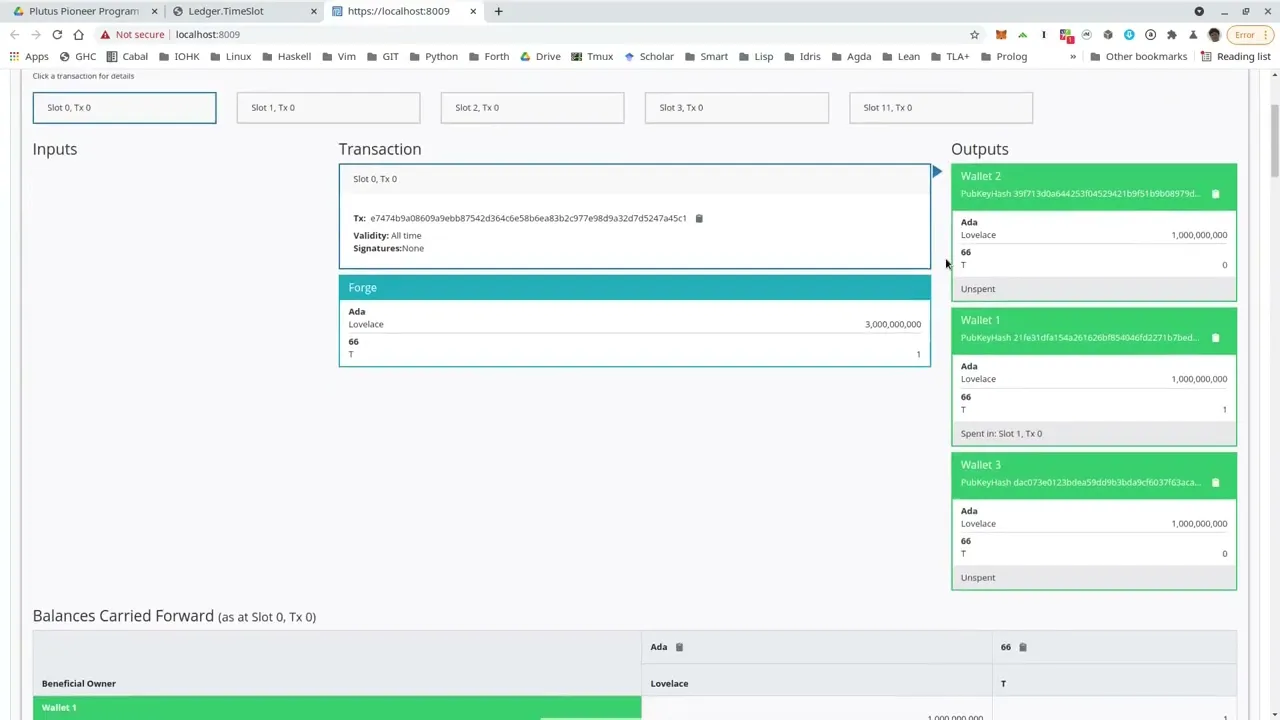 PPP 020105 - Running an auction contract on a local Playground server