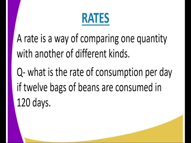 Mathematics form 1 rates ratio and propotion lesson 2