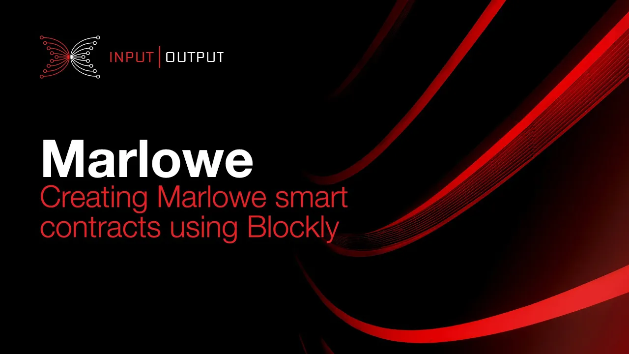 Creating Marlowe smart contracts using Blockly