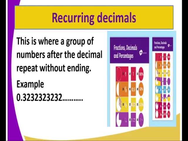 Mathematics form one lesson one decimals